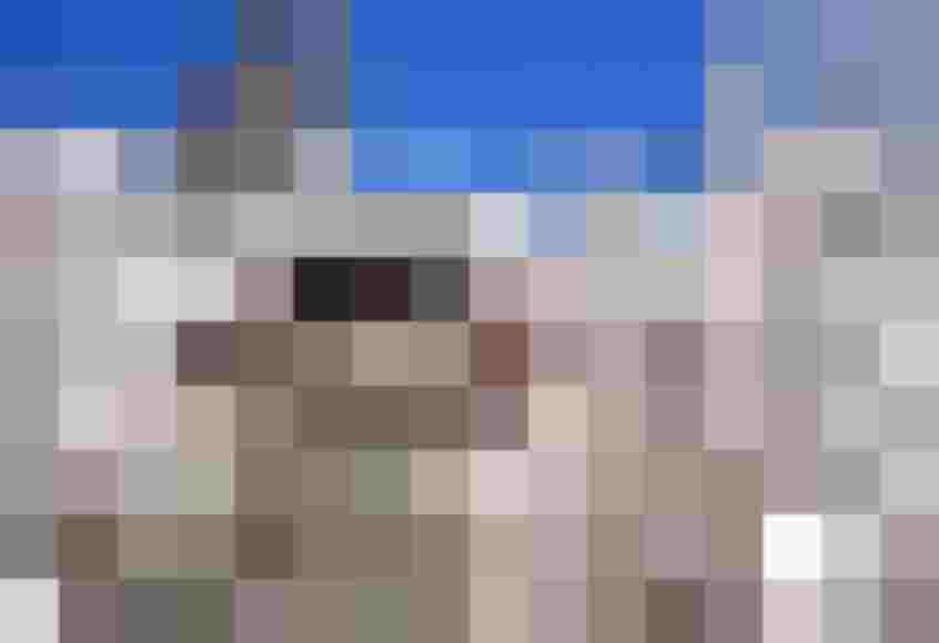 Hotel Garni Alpenland in schneebedeckter Winterlandschaft mit Balkon und Sträuchern.